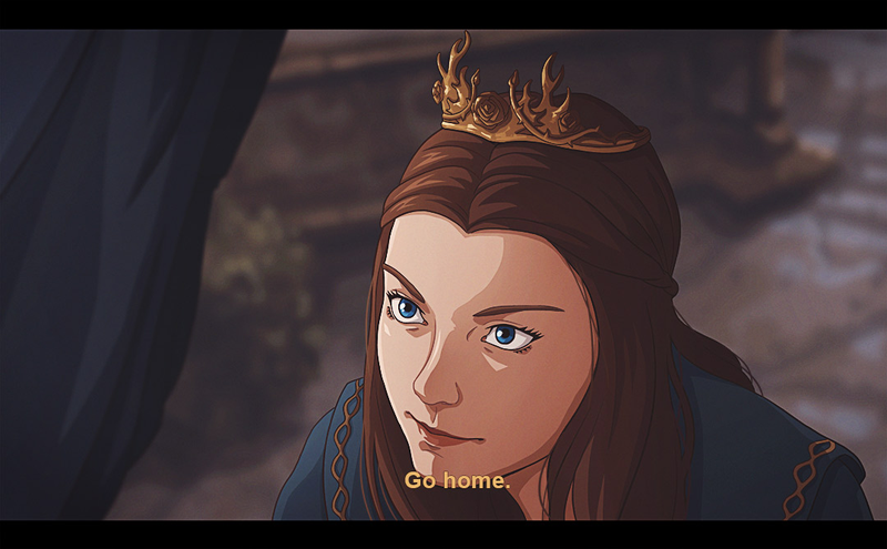 Illustration for article titled If Game Of Thrones Was An Anime